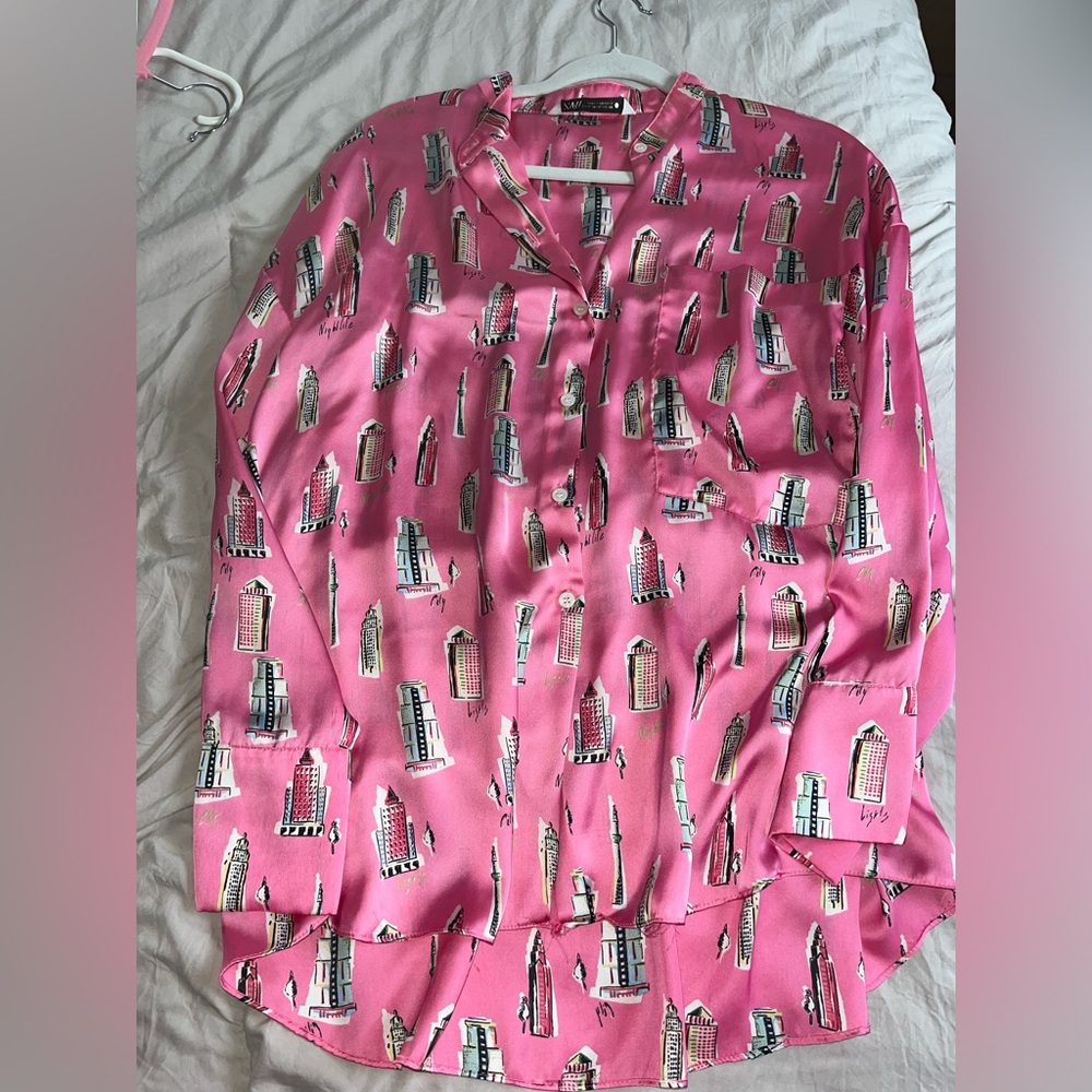 Zara brand Pink Buttonup